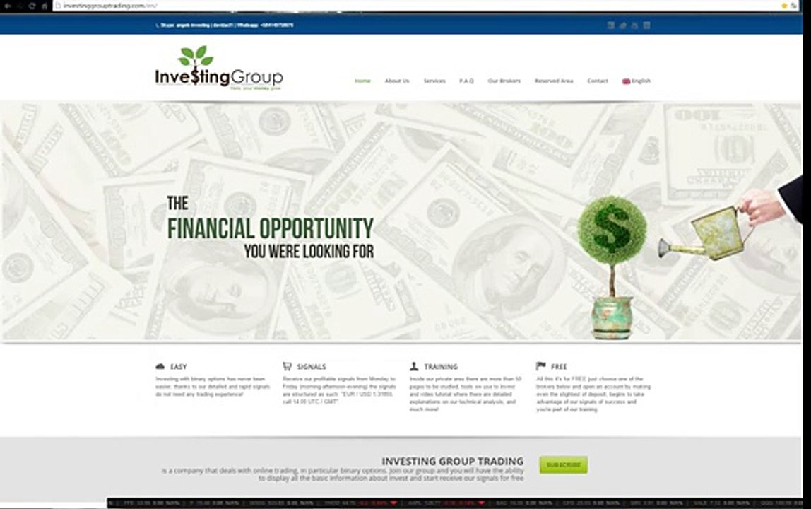 Binary Options Signals 18/05/2015