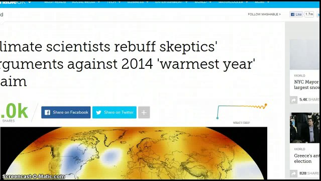 GLOBAL WARMING HOAX EXPOSED: NASA & NOAA Can no longer spin the numbers to propagate the hoax !