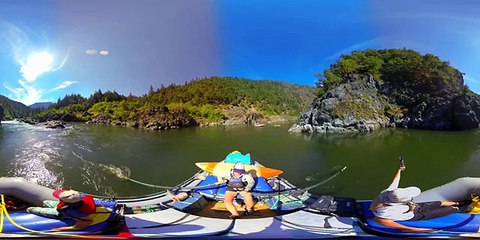 Rogue River Rafting 4K 360 Video