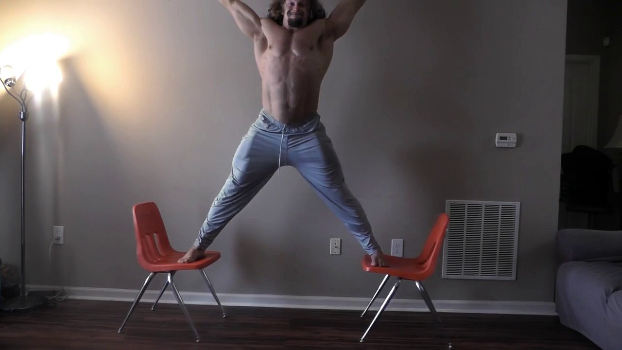 Overhead Barbell Splits