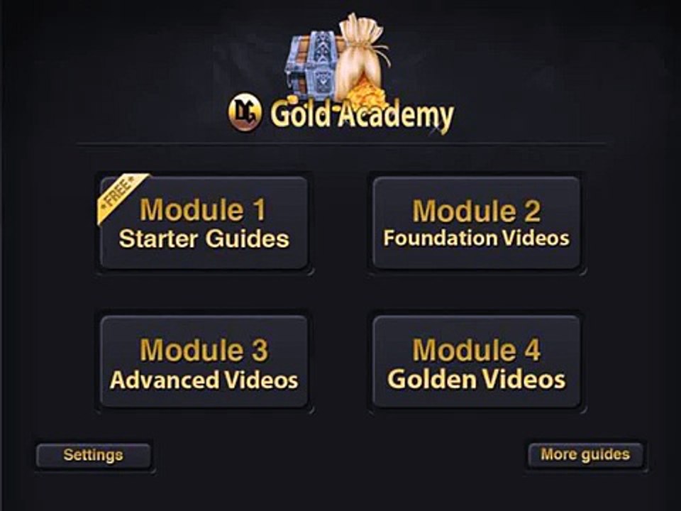 "Dugi Gold Academy" - "Hd Video Gold Guide"