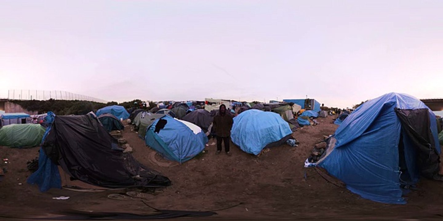 Seeking Home- Life inside the Calais Migrant Camp 360 Video