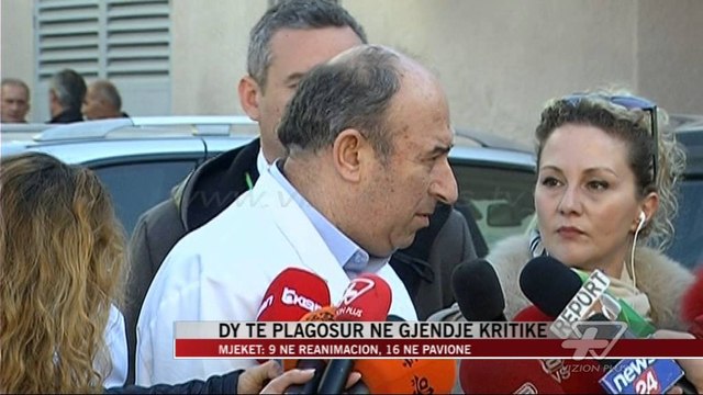 Dy të plagosur në gjëndje kritike - News, Lajme - Vizion Plus