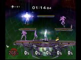 Smash Bros. Melee - Pichu Multi Man Melee - 3 Minute Melee - Endurace Challenge