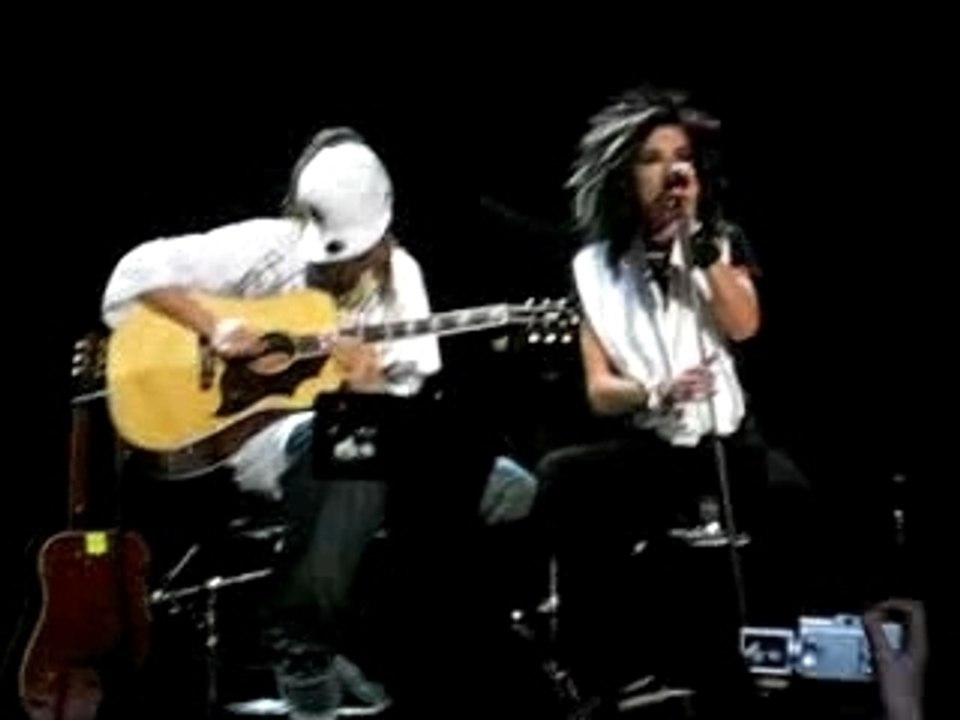 version acoustique tokio hotel à paris 17 avril 2007