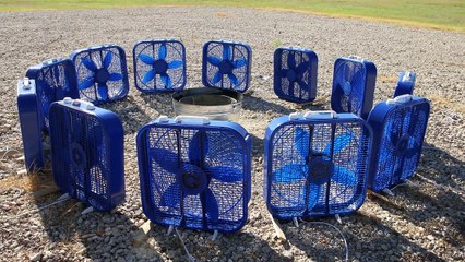 Ağır Çekimle Ateş Hortumunun Oluşumu