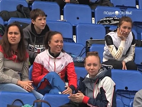 Лёгкая атлетика. Тренировка подмосковных спортсменов перед отбором на Универсиаду