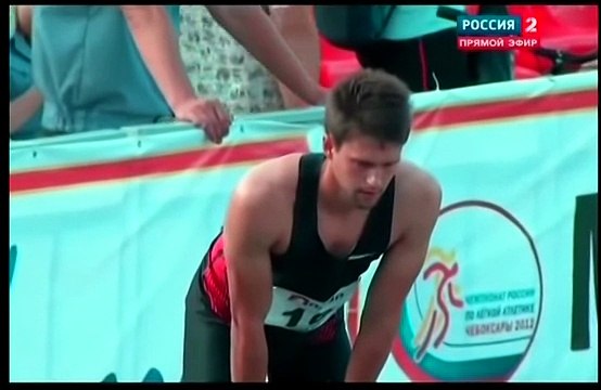 Легкая атлетика. Чемпионат России по легкой атлетике 2012, Чебоксары, финал, 110 метров с барьерами