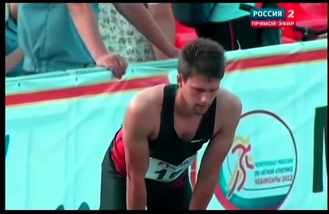 Легкая атлетика. Чемпионат России по легкой атлетике 2012, Чебоксары, финал, 110 метров с барьерами