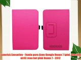 Samrick Executive - Funda para Asus Google Nexus 7 (piel funci?n atril) rosa hot pink Nexus