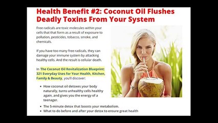 Coconut Oil Blueprint Program | Amazing Coconut Oil Blueprint Program