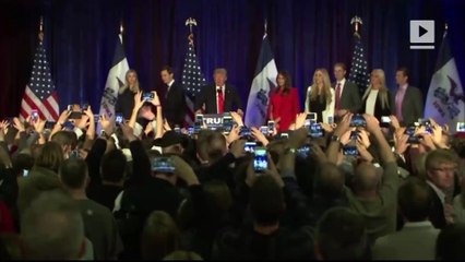 Donald Trump’s surprisingly un-Trump Iowa concession speech