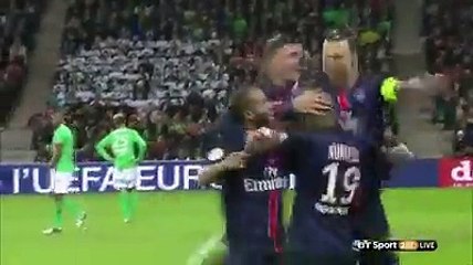 Saint-Etienne 0-2 Paris Saint-Germain
