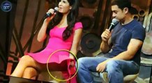 Katrina Kaif's WARDROBE MALFUNCTION at Dhoom 3 Song Launch