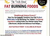 The Truth About Fat Burning Foods Review | Is The Truth About Fat Burning Foods Any Good?
