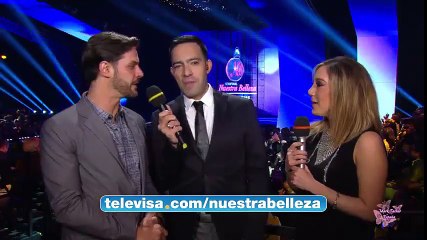 Mark Tacher fue hasta la gran semifinal de Nuestra Belleza México para apoyar a su ahijada