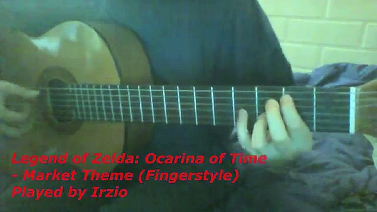 The legend of Zelda: Ocarina of time - Market Theme (Fingerstyle)