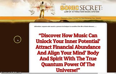 The Sonic Secret By Joe DePalma Review - Scam or Legit?
