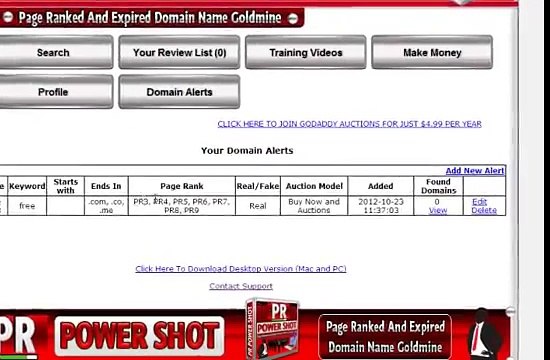 PR Powershot | Domain SENTINEL System for Finding High-Value Aged and Expired Domains
