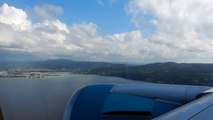 MBJ Amazing Boeing 767 300 Landing at Jamaica Montego Bay 02/12/2013