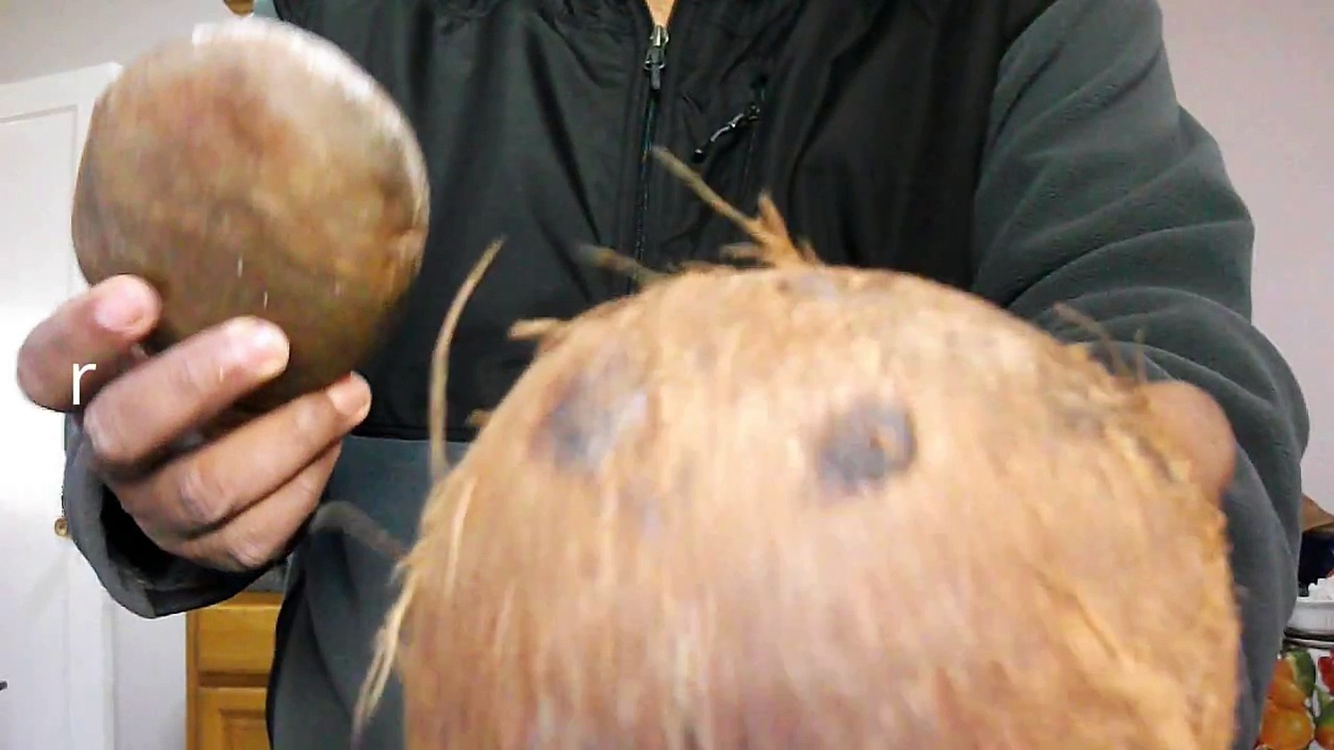 HOW TO BREAK A COCONUT MONKEY STYLE