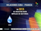 Cuba y Francia tienen vínculos en turismo construcción y energía