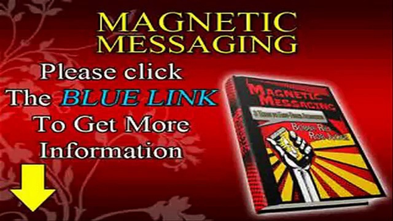 ***#1 Magnetic Messaging UPDATED!! Magnetic Messaging Review + Magnetic Messaging PDF Guide