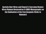 Epstein-Barr Virus and Kaposi's Sarcoma Herpes Virus/Human Herpesvirus 8 (IARC Monographs on