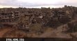 Syrie : la ville d'Homs complètement détruite, filmée par un drone