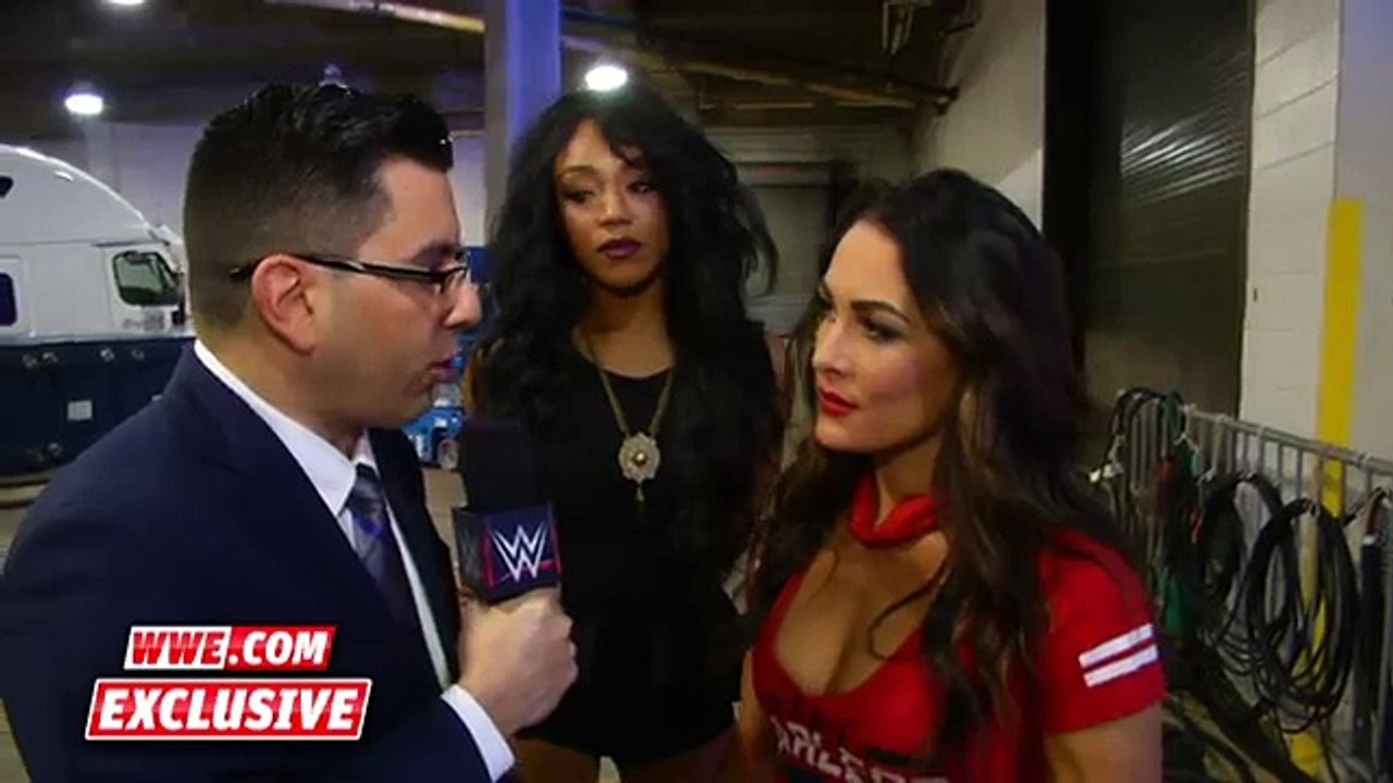 Brie Bella reveals when her sister Nikki will return to action_ WWE Raw Fallout, Feb. 1, 2016
