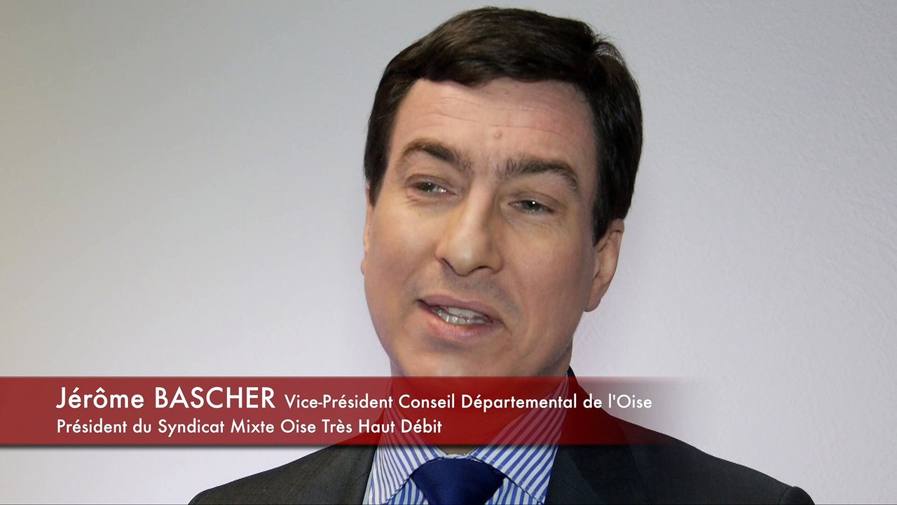 Oise : la fibre optique selon Jérôme Bascher