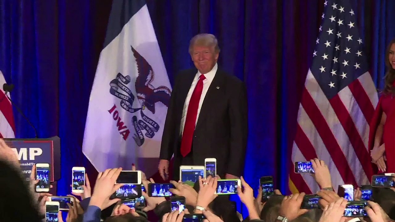 Ted Cruz schlägt Donald Trump bei Vorwahl in Iowa