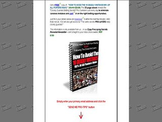 "False Favorites High Quality Horse Racing System Proven To Win"