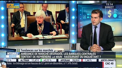 Les tendances sur les marchés: Est-il rassurant ou inquiétant que les banques centrales tentent de reprendre la main sur les marchés ? - 02/02