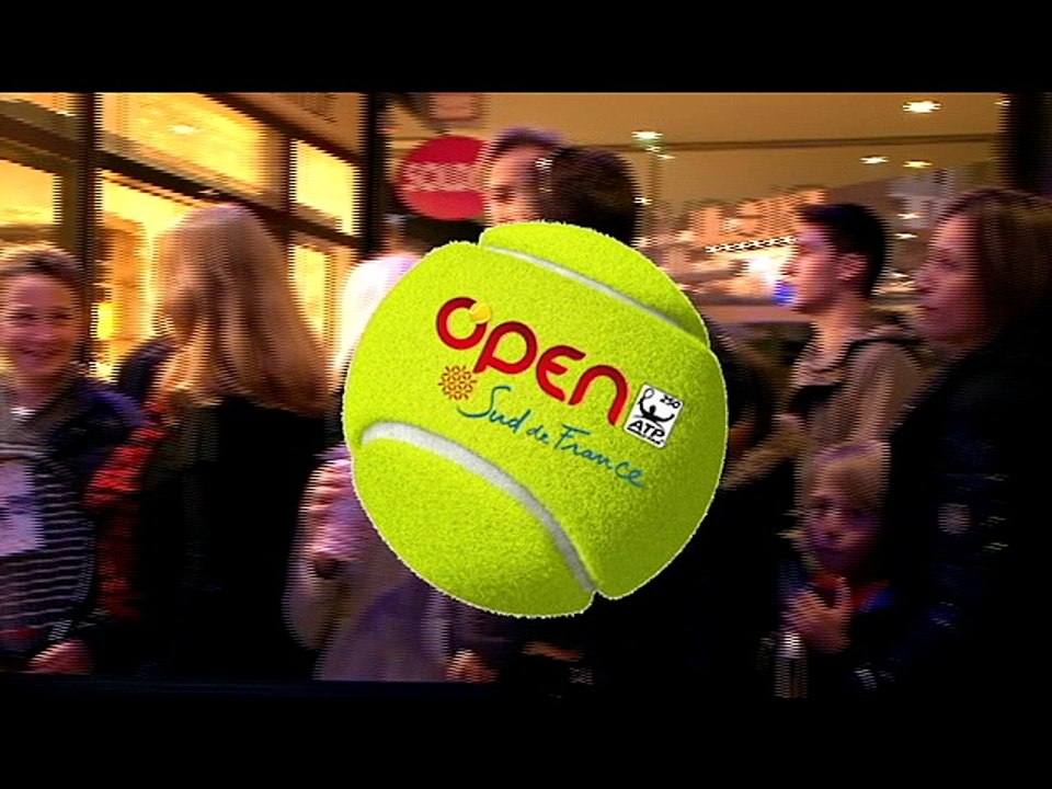 OSDF16 - Dédicace de Richard Gasquet au Polygone Béziers