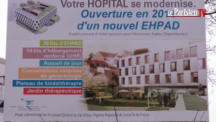 Sans paie depuis 4 mois, ils occupent le futur EHPAD de l'hôpital de Montmorency
