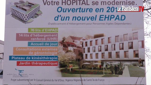 Sans paie depuis 4 mois, ils occupent le futur EHPAD de l'hôpital de Montmorency
