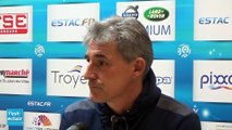 Claude Robin partant pour une nouvelle saison avec l'Estac