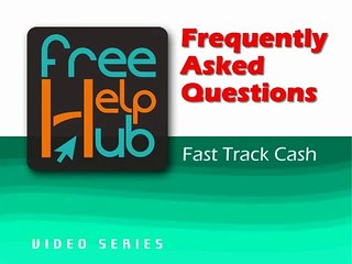 What if I don&#39;t make any money using Fast Track Cash? ANSWER