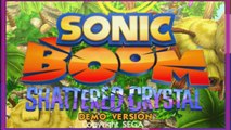 Sonic Boom Shattered Crystal Demo Version Part 1 Lets Play and Review