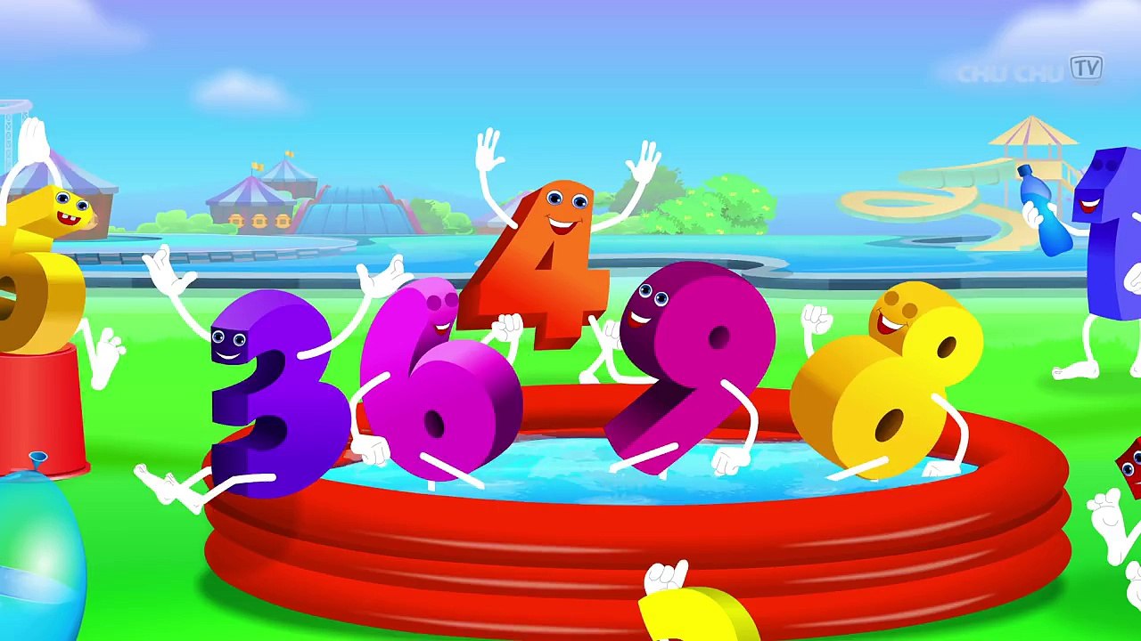 ChuChu TV Numbers Song - NEW Short Version - Number Rhymes For Children