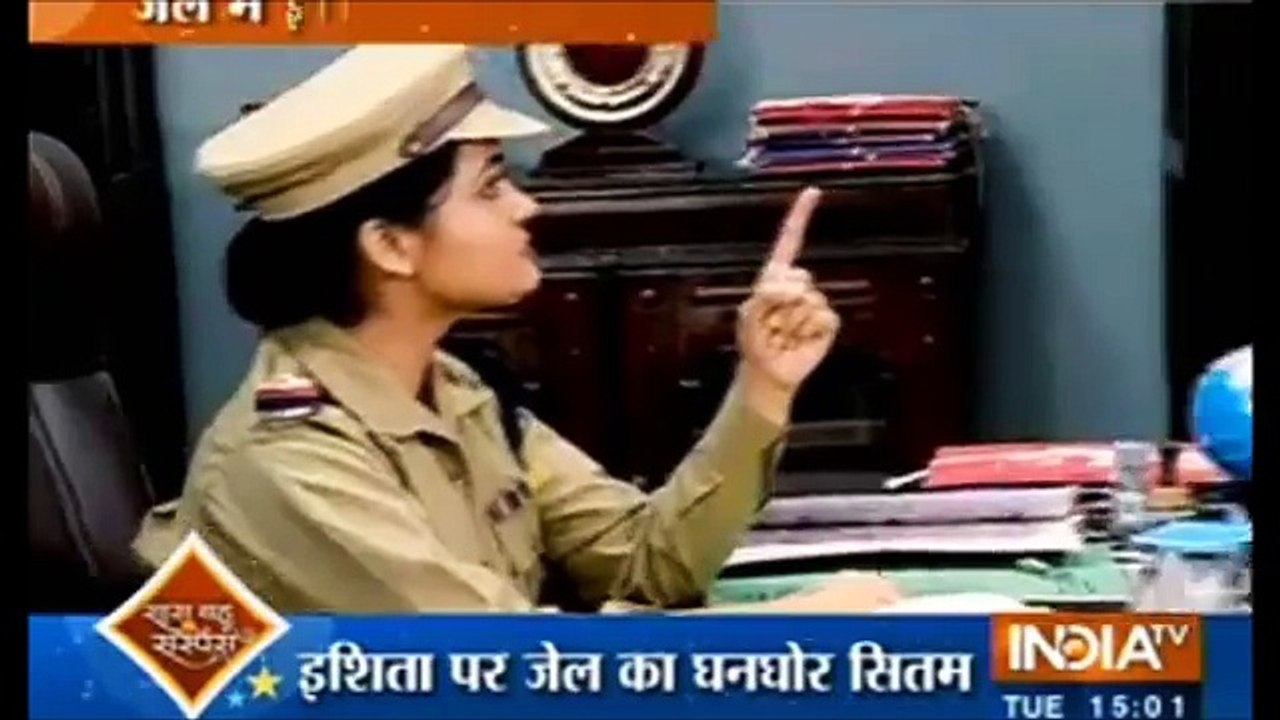 Saas Bahu Aur Suspense   Yeh Hai Mohabbatein   2nd February 2016   Ishita IN JAIL, Ishita Crying