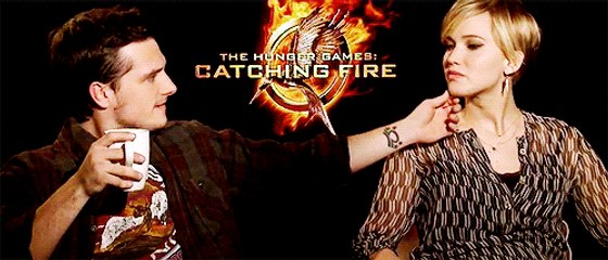 Jennifer Lawrence & Josh Hutcherson Funny Moments 2015