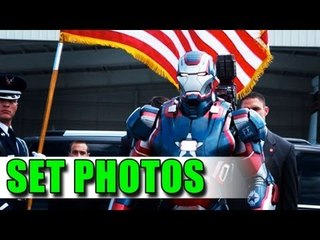 Iron Man 3 Movie Poster and Set Photos (2013)