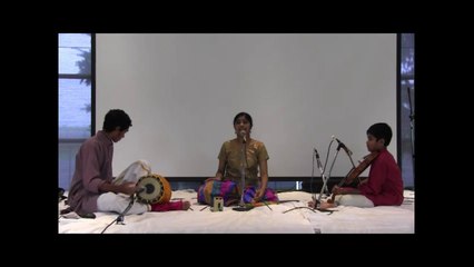 SAPNA SANGITA VAADYA NATYA RAVALI 2015: VARSHINI RAMANATHANS FEATURED SOLO VOCAL: SRIMANNARAYANA