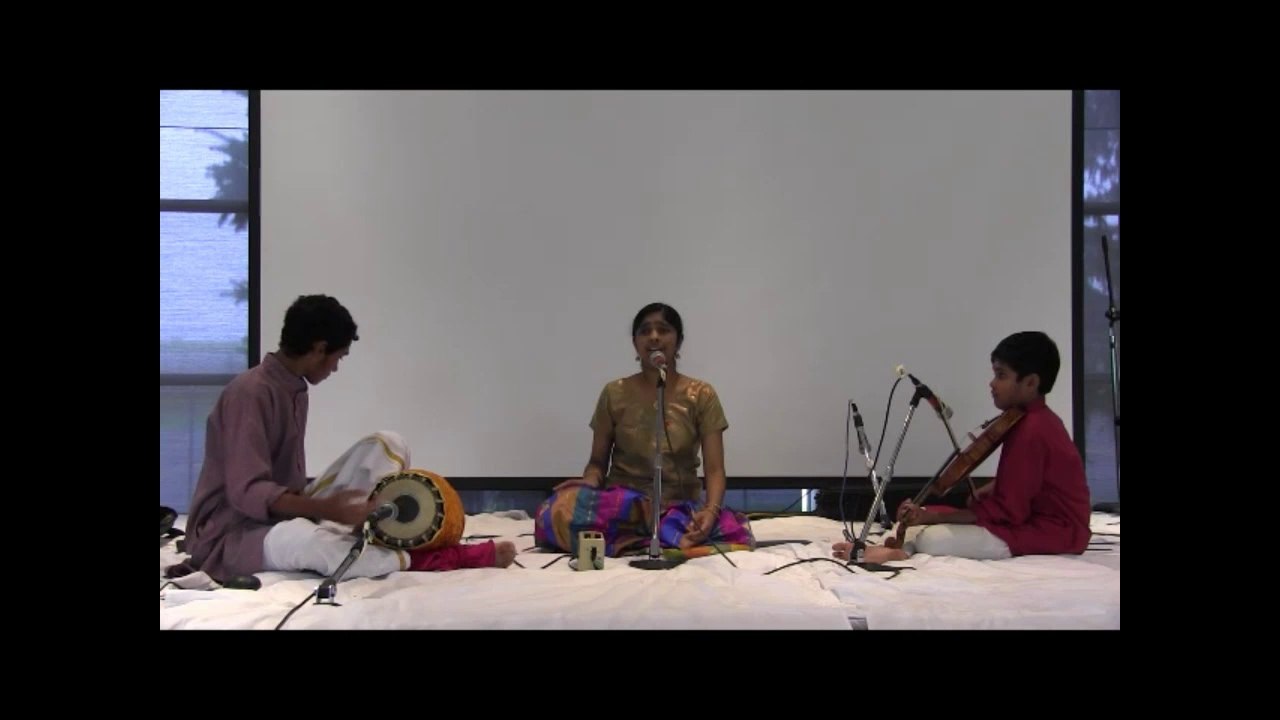 SAPNA SANGITA VAADYA NATYA RAVALI 2015: VARSHINI RAMANATHANS FEATURED SOLO VOCAL: SRIMANNARAYANA