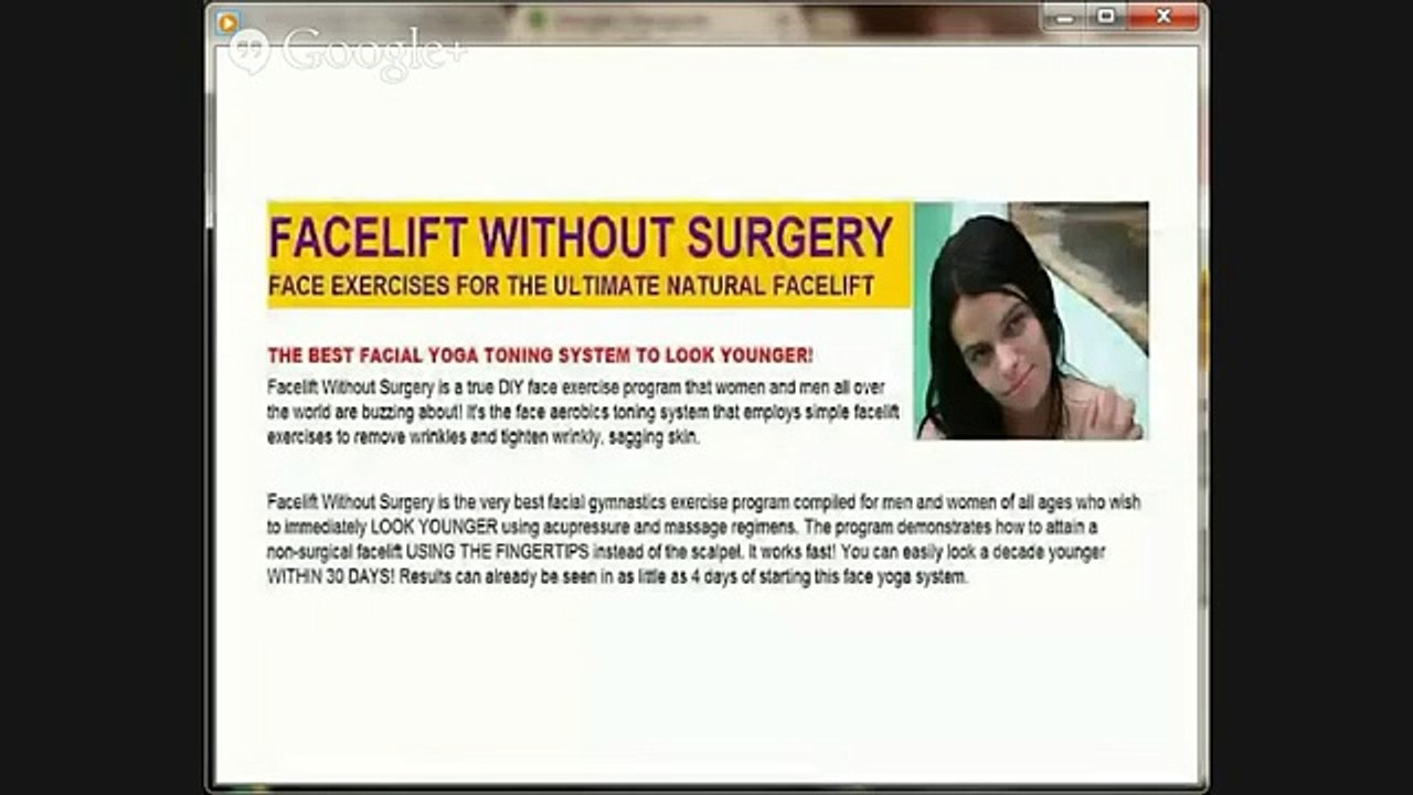 Facelift Without Surgery Book | Facelift Without Surgery PDF