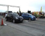 Opel Corsa OPC Vs. Renault Clio RS Drag Race