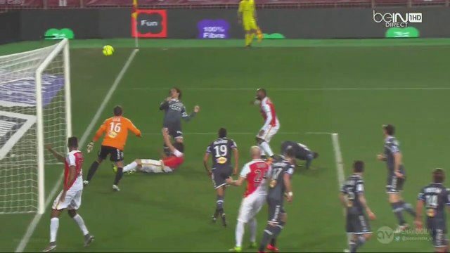 Francois Modesto (o.g.) Monaco 1 - 0 SC Bastia 02.02.2016 HD