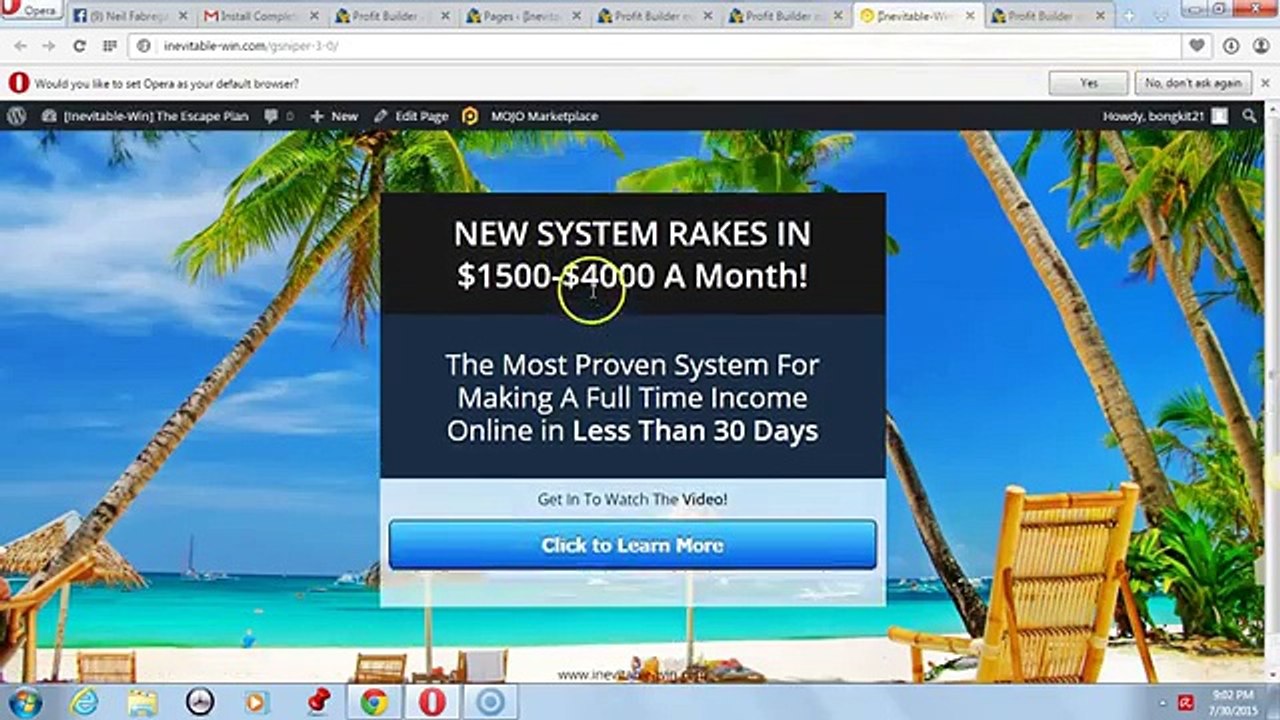 "WP Profit Builder" REVIEW 2015!! [REVEALED] What's Inside The "Profit Builder" Member's Area!!